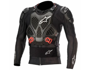 Моточерепаха Alpinestars BIONIC TECH V2 black red M