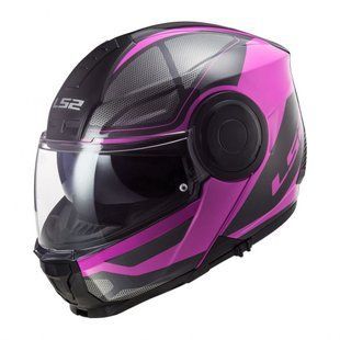 Мотошолом LS2 FF902 Scope Axis Black Pink XS XS