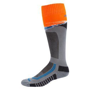 Мотошкарпетки Klim Aggressor Vented Sock XL Twoually - Monument - Strike Orange