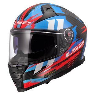 Мотошолом LS2 FF811 Vector 2 C Tantic Red Blue 3XL