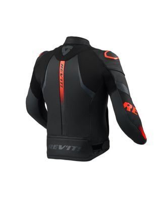 Куртка REV'IT HYPERSPEED 3 AIR кожа black/neon red 50