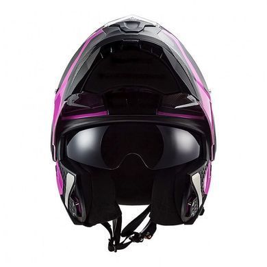 Мотошолом LS2 FF902 Scope Axis Black Pink XS XS