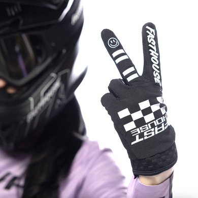 Перчатки FASTHOUSE Elrod Xenon Glove, Black - LG