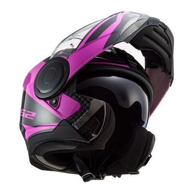 Мотошолом LS2 FF902 Scope Axis Black Pink XS XS