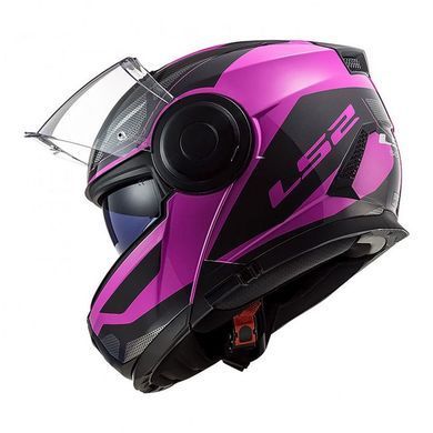 Мотошолом LS2 FF902 Scope Axis Black Pink XS XS