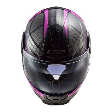 Мотошолом LS2 FF902 Scope Axis Black Pink XS XS