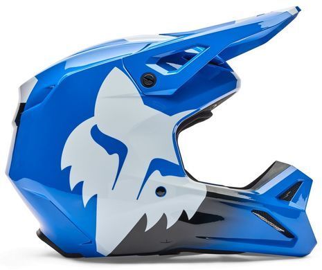 Мотошолом FOX V1 - SHIELD Blue L