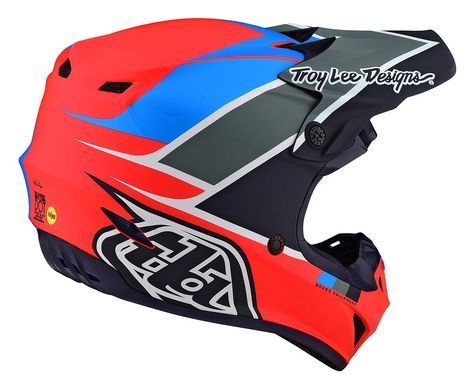 МотоШолом TLD SE4 POLYACRYLITE BETA ORANGE / NAVY L