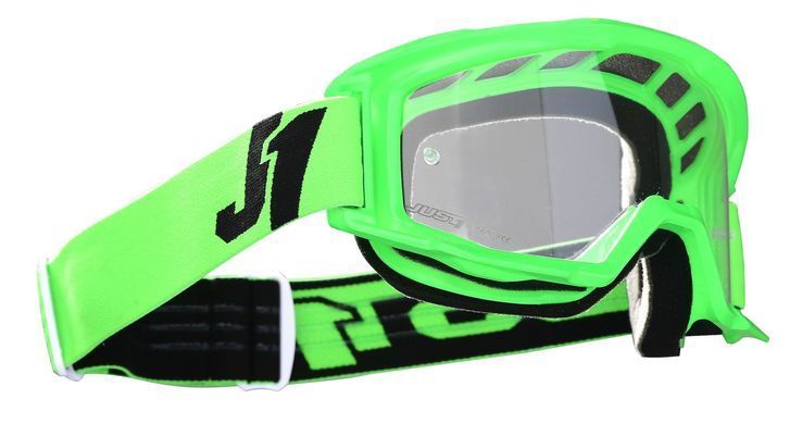 Маска кроссовая Just1 Vitro Fluo Green