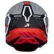 Мотошолом Just1 J40 Mission Red Grey Matt L