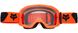 Детская кроссовая маска FOX YTH MAIN II CORE GOGGLE Flo Orange Clear Lens