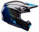 Мотошолом BELL MOTO-10 Spherical - STRIKE Blue M