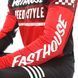 Джерсі FASTHOUSE Grindhouse Akin Jersey, Red/Black - 2X