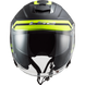 Мотошлем LS2 OF521 Infinity Hyper Matt Titanium Hi-Vis Yellow