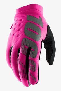 Зимние мотоперчатки RIDE 100% BRISKER Women Glove Pink S (8)