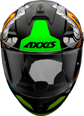Мотошлем AXXIS DRAKEN S Parrot A1 Matt Gray XL
