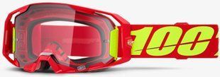 Маска кросова 100% ARMATIC Goggle Red Clear Lens
