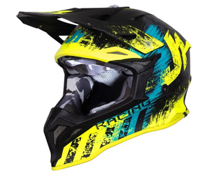 Мотошолом Just1 J39 Storm Blue Fluo Yellow Black Matt S