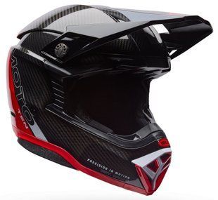 Мотошолом BELL MOTO-10 Spherical - STRIKE Red L