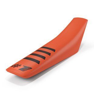 Чохол для мотосидіння Onegripper - RIBBED Orange/Black