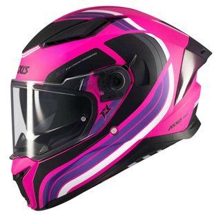 Мотошолом AXXIS PANTHER SV Tribute C8 Matt Pink M