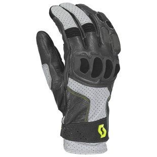 Моторукавички Scott шкіряні Glove Sport ADV dark grey/lime green XL