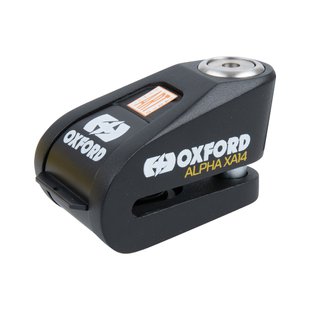 Замок на диск Oxford Alpha XA14 Alarm Disc Lock Black/Black