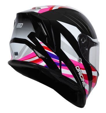 Мотошолом Origine Dinamo Foolish Pink Black Gloss M