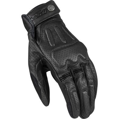 Мотоперчатки LS2 Rust Man Gloves Black Leather L