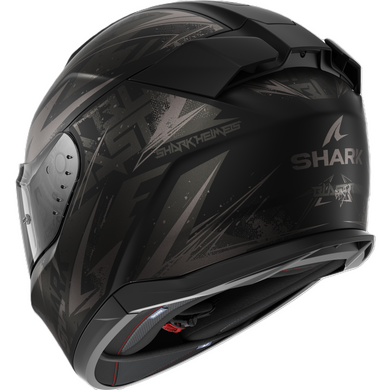 Мотошолом Shark D-Skwal 3 Blast-R Mat Black Grey S