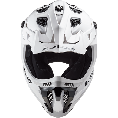 Мотошлем LS2 MX700 Subverter Evo Single Mono Gloss White L