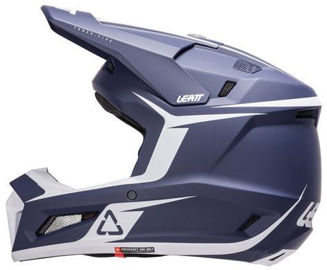Шолом LEATT Moto 3.5 Helmet + Goggle Blue S