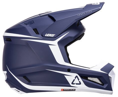 Шолом LEATT Moto 3.5 Helmet + Goggle Blue S