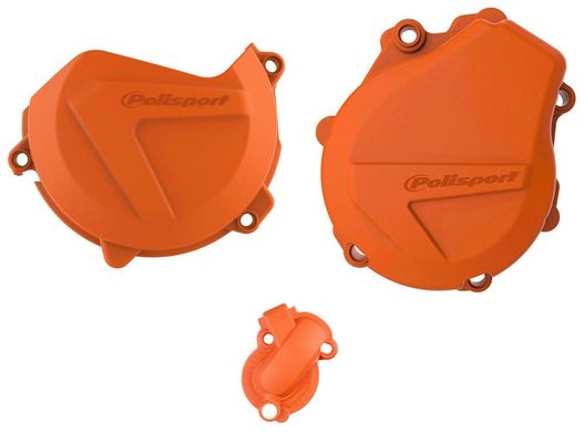 Комплект захисту Polisport Clutch & Ignition Cover - KTM Orange