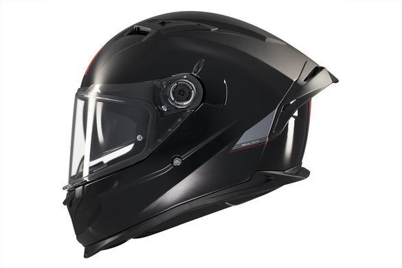 Мотошлем MT BRAKER SV Solid Gloss Black XS