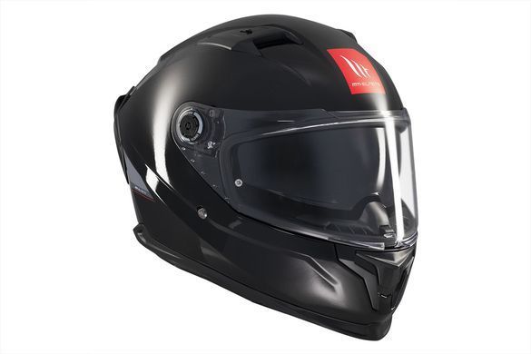 Мотошлем MT BRAKER SV Solid Gloss Black XS