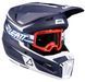 Шолом LEATT Moto 3.5 Helmet + Goggle Blue S