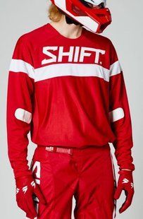 Джерсі SHIFT WHITE LABEL HAUT JERSEY Red M