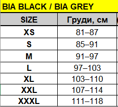 Захист тіла бодік PandoMoto BIA Black L