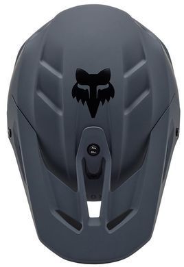 Мотошолом FOX V3 Helmet SOLID Graphite XXL