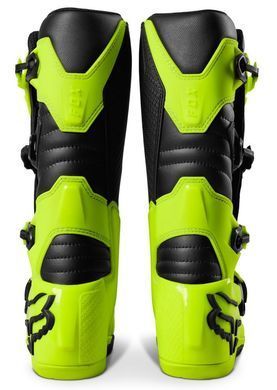 Мотоботы FOX COMP BOOT Flo Yellow 8