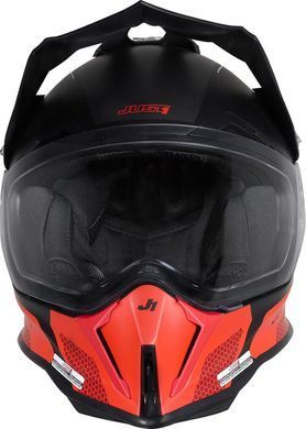Мотошолом Just1 J14-F Elite Fluo Red Black M