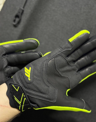 Моторукавички Seventy N66 FULLGAS Fluor Yellow L