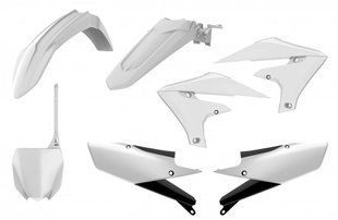 Пластик Polisport MX kit - Yamaha (19-) White/Black Yamaha