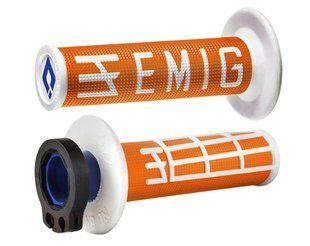 Мото Гріпси ODI MX V2 Lock-On EMIG Orange/White