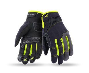 Моторукавички Seventy C48 Black Yellow S