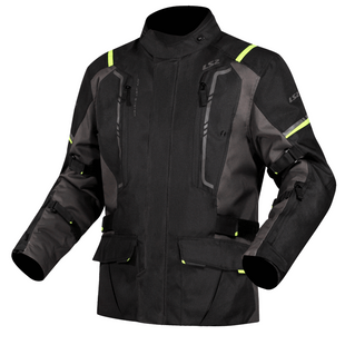 Куртка жіноча LS2 Narvik Lady Jacket Grey Black Hi-Vis Yellow