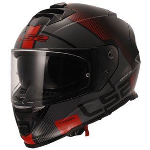 Мотошолом LS2 FF800 Storm 2 Epic Gloss Black Red L