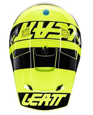 Мотошлем LEATT Helmet Moto 3.5 + Goggle Citrus XL