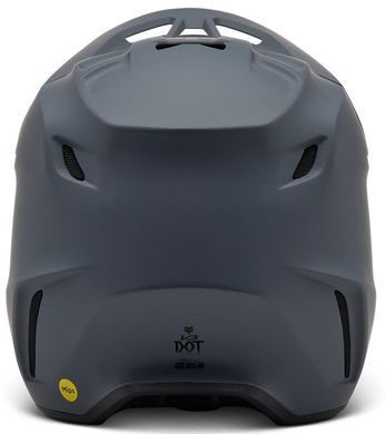 Мотошолом FOX V3 Helmet SOLID Graphite XXL